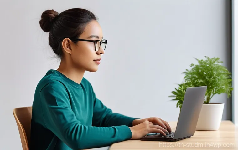 적시 학습 자원 활용을 위한 효과적인 커뮤니케이션 전략 - **Prompt: Focused Digital Learning with AI Assist**
A young adult (around 20-25 years old, gende...